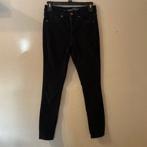 Universal Thread velour high rise skinny jeans size 00/24R